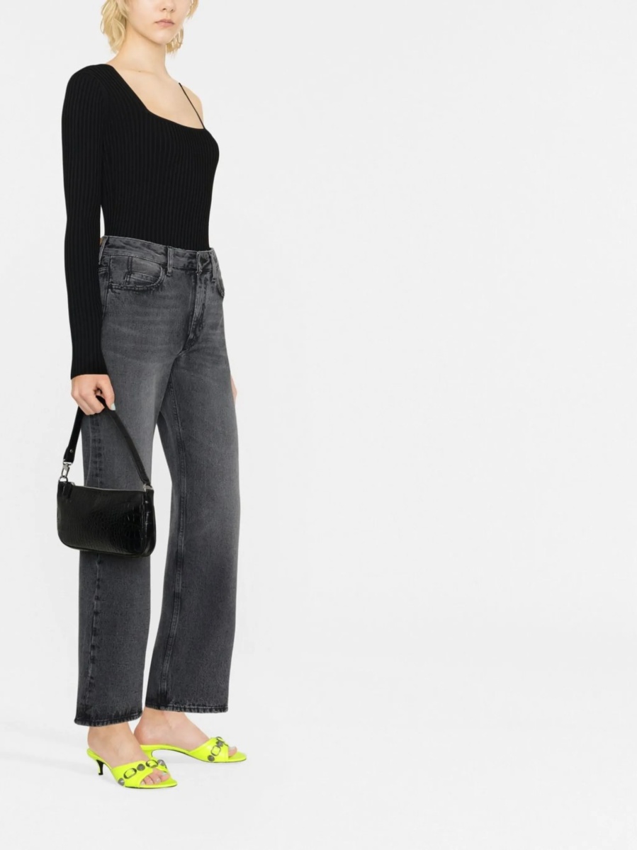 Pulover tricotat HELMUT LANG negru - Img 2