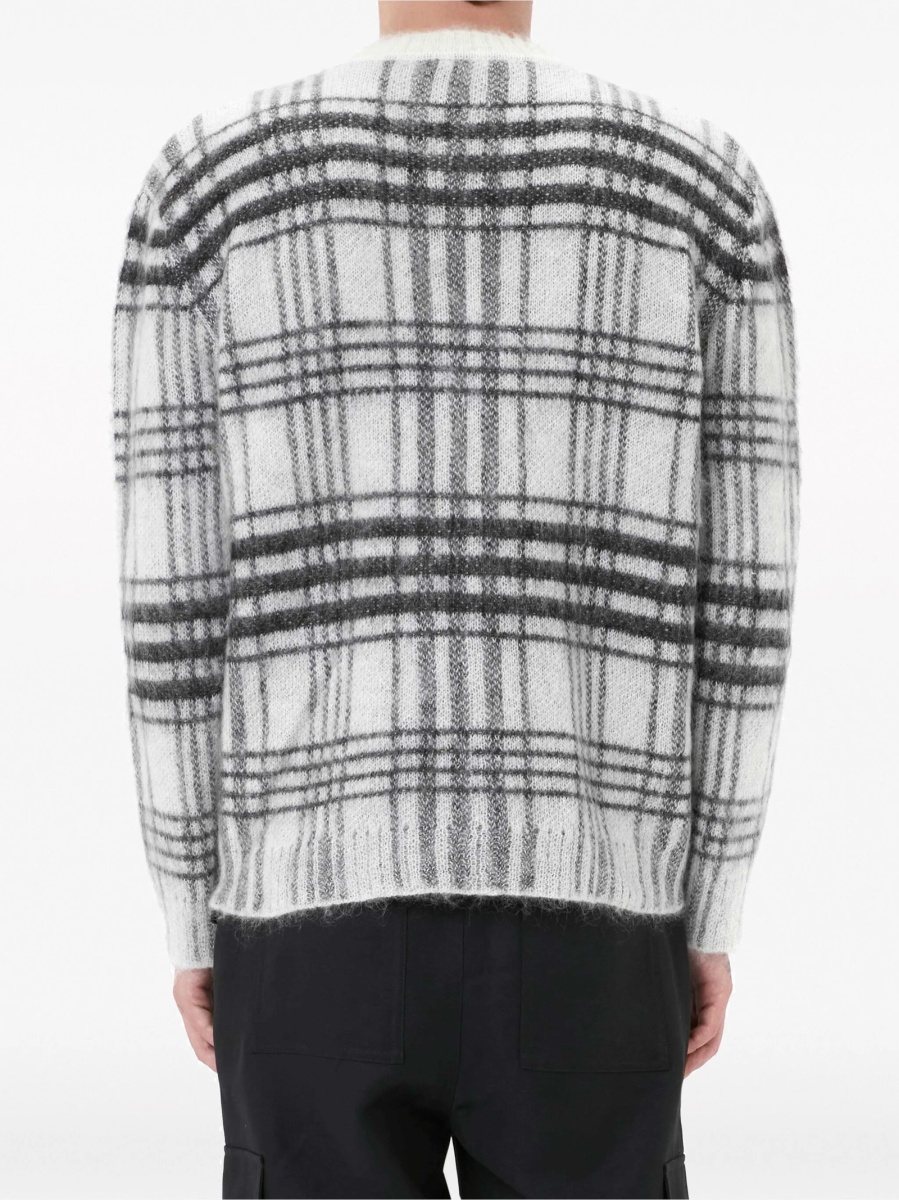 Pulover tricotat JW Anderson alb - Img 5