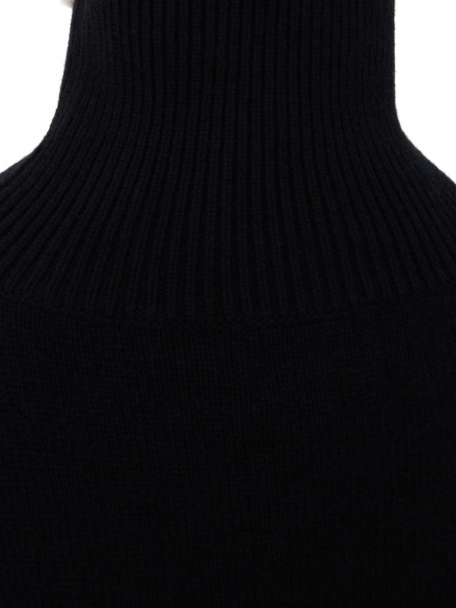 Pulover tricotat LOULOU DE SAISON negru - Img 5
