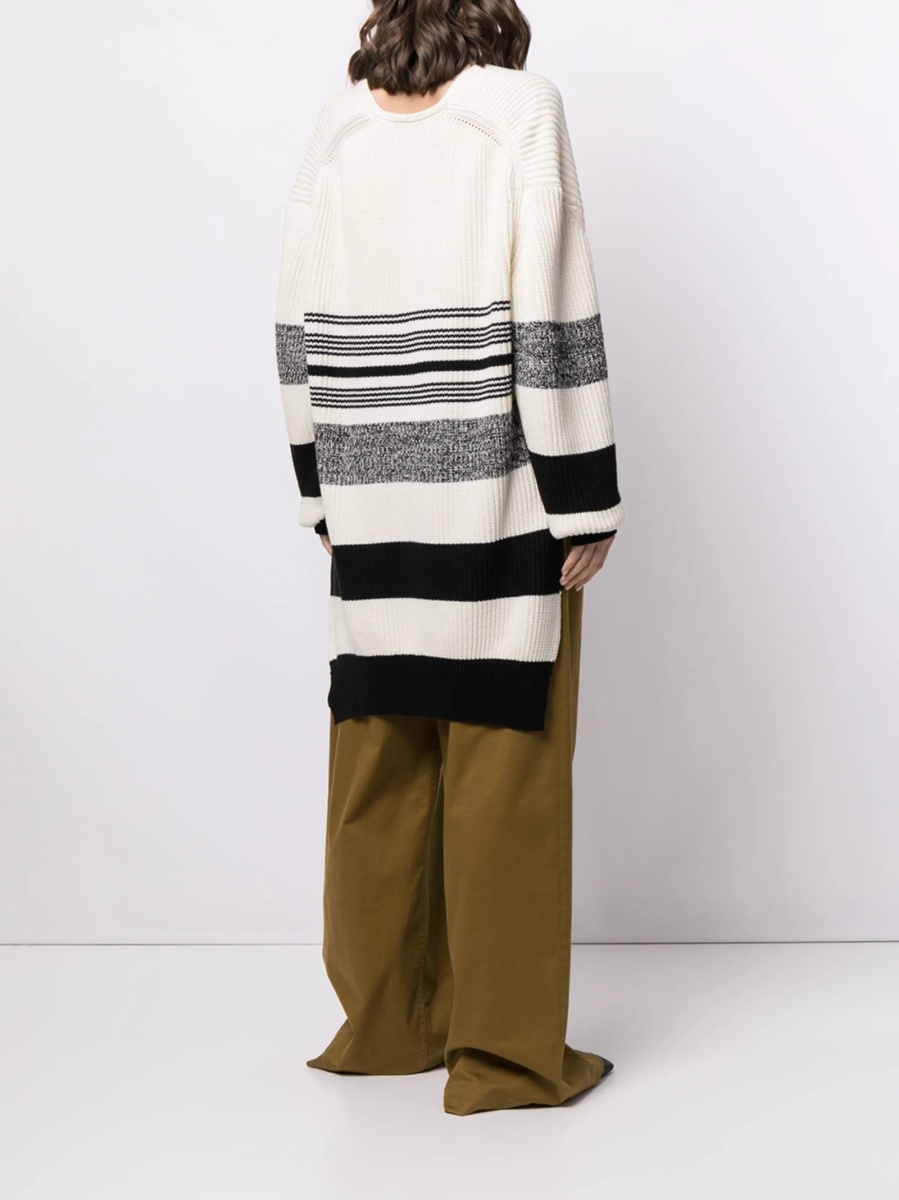 Pulover tricotat PROENZA SCHOULER WHITE LABEL alb - Img 4