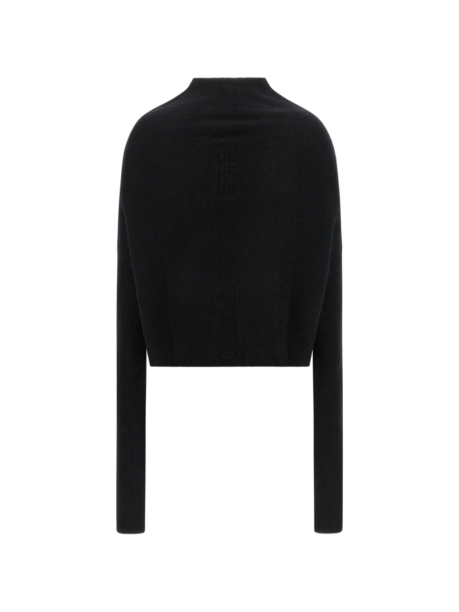 Pulover tricotat Rick Owens negru - Img 2