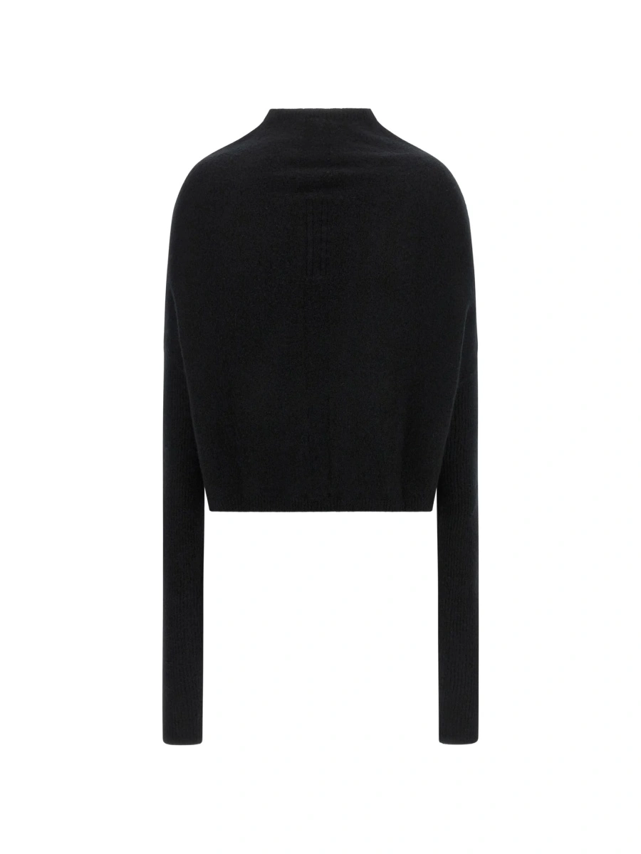 Pulover tricotat Rick Owens negru - Img 2