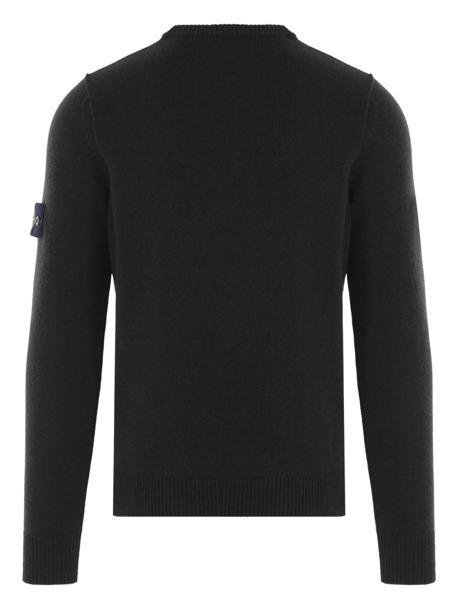 Pulover tricotat Stone Island negru - Img 2