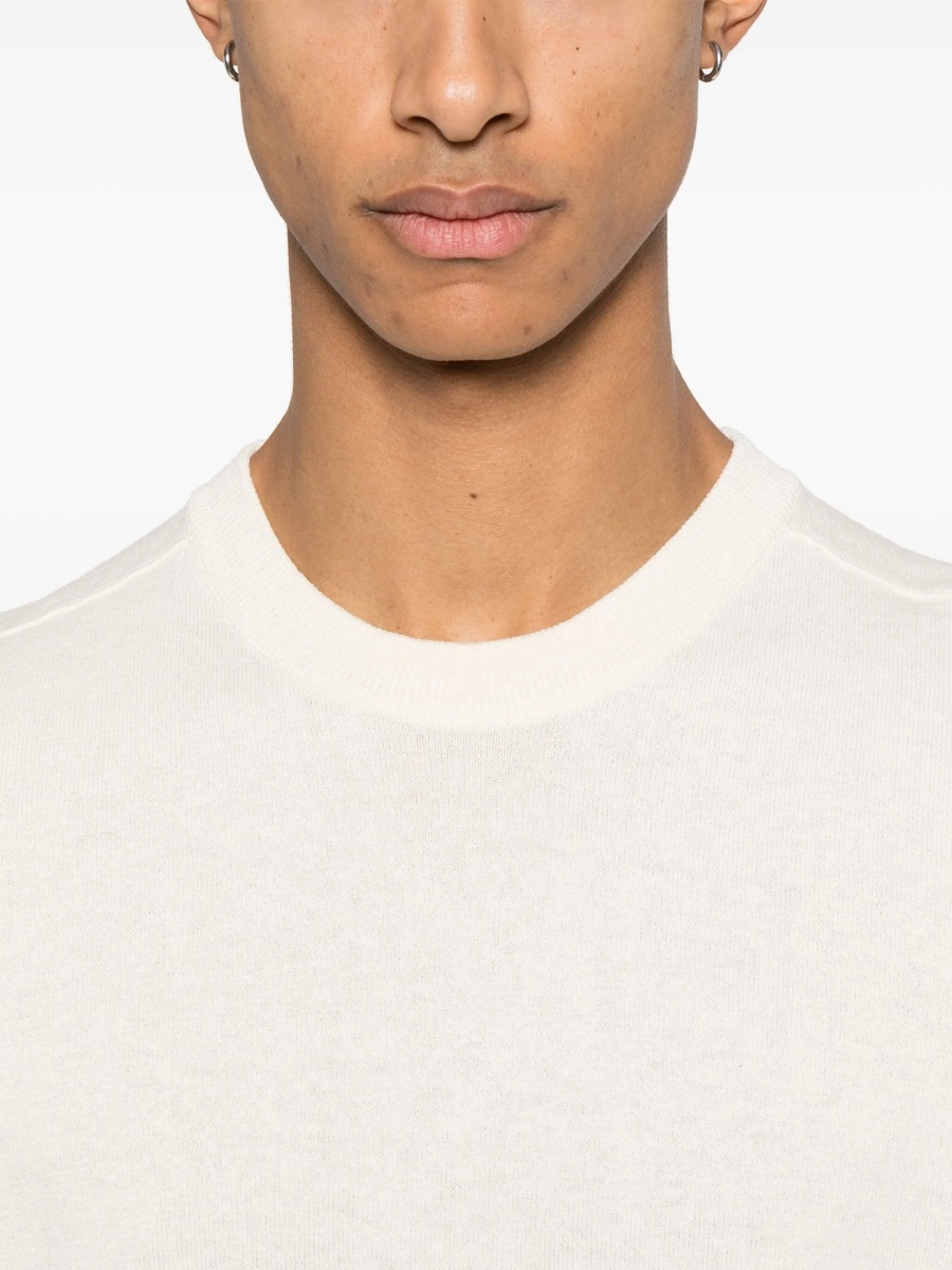 Pulover tricotat Stone Island neutru - Img 5