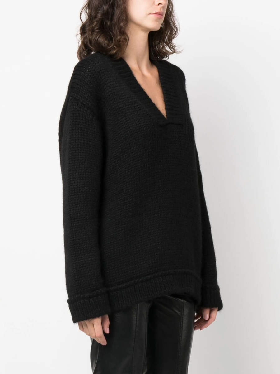 Pulover tricotat Tom Ford negru - Img 3
