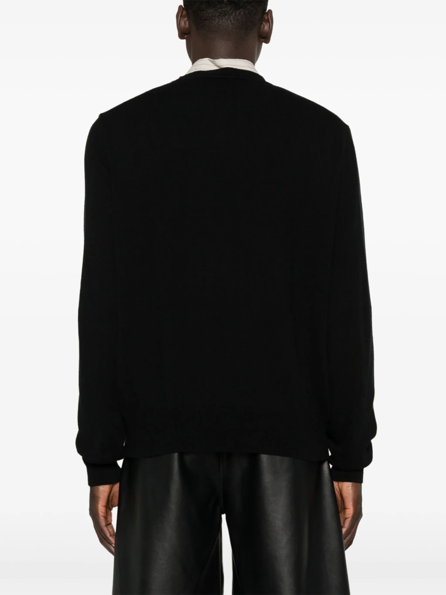Pulover tricotat Vivienne Westwood negru - Img 4
