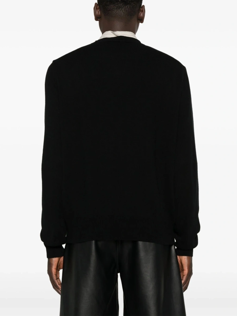 Pulover tricotat Vivienne Westwood negru - Img 4