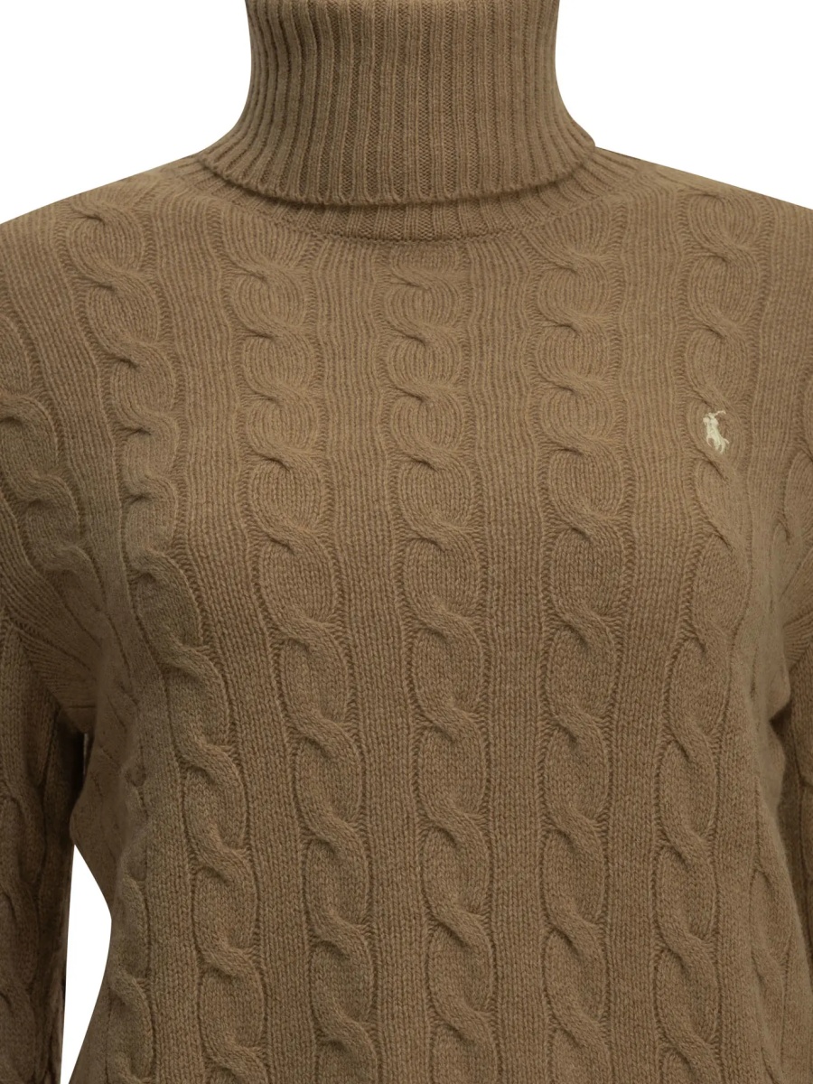 Pulover Turtleneck Sweater with Logo - Img 3