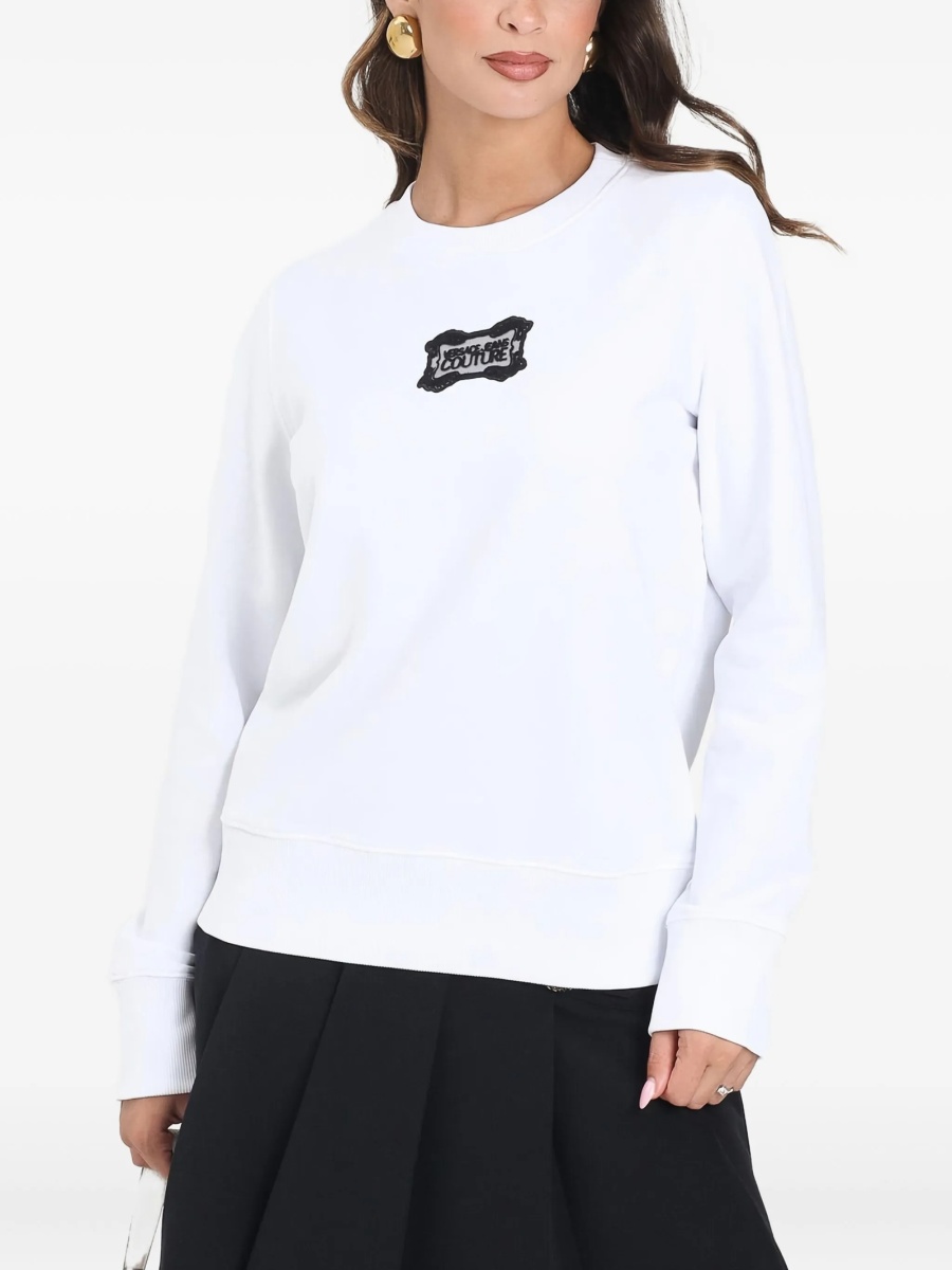 Pulover Versace Jeans Couture alb - Img 2