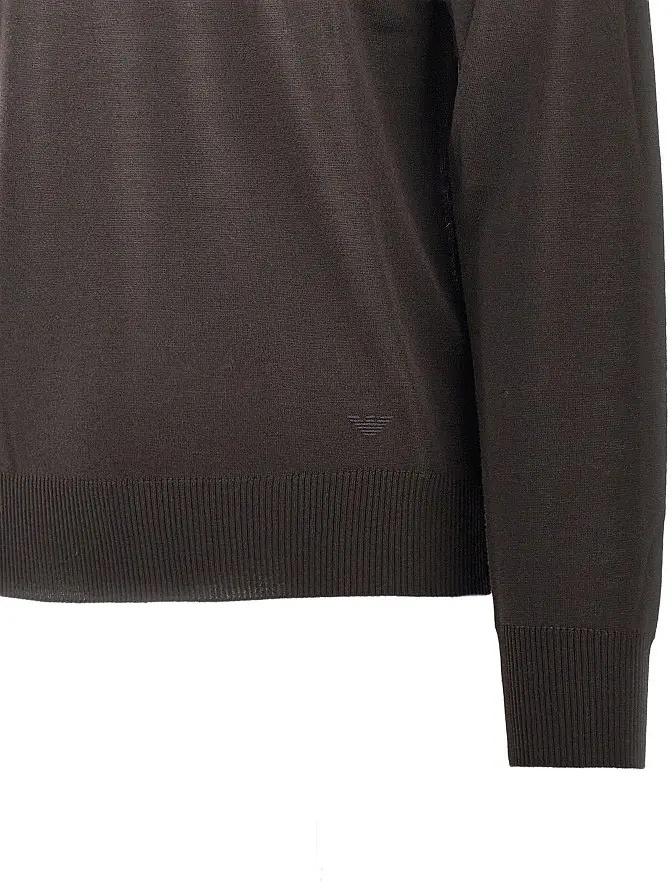 Pulover Virgin wool sweater with Eagle embroidery - Img 2
