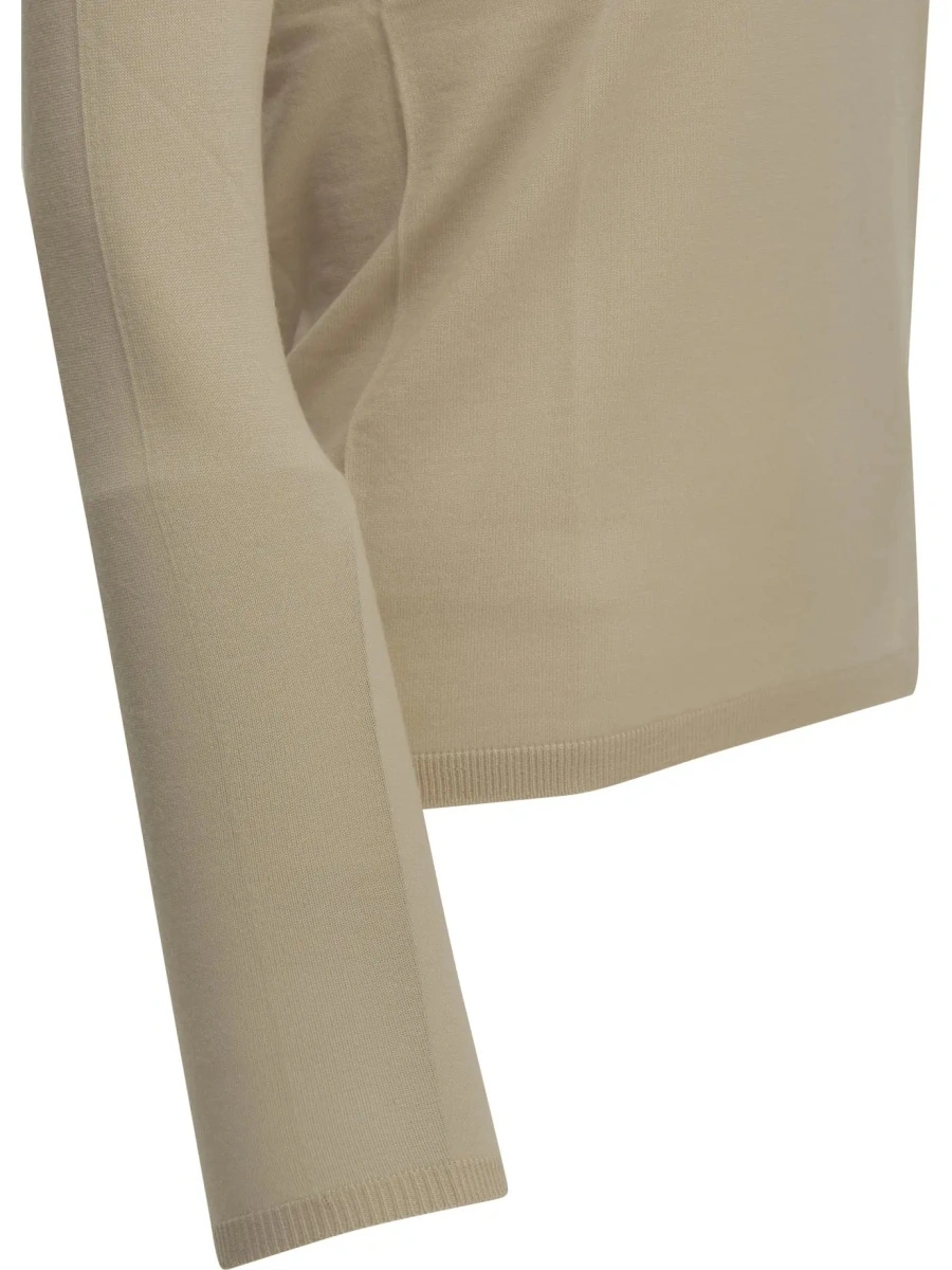 Pulover Virgin Wool Turtleneck Sweater - Img 4