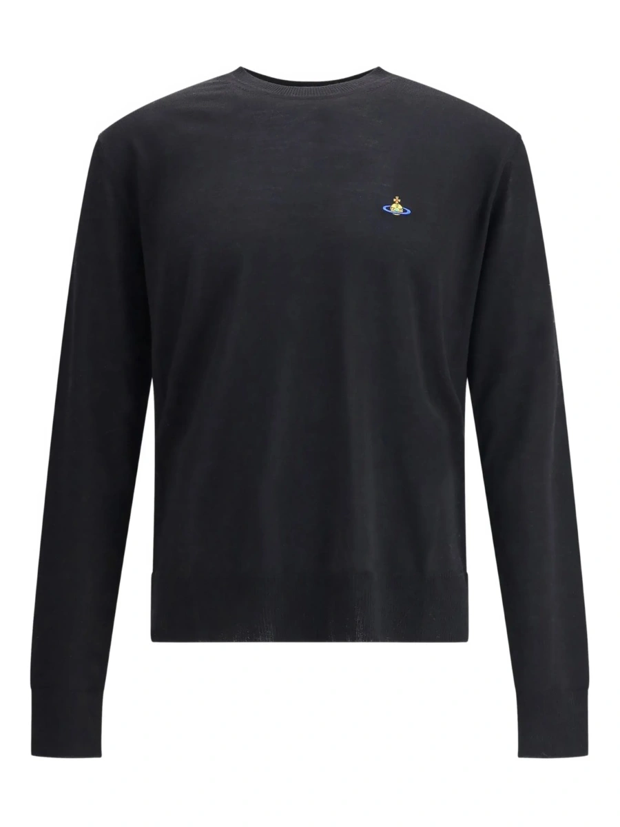 Pulover Vivienne Westwood negru din lana - Img 6