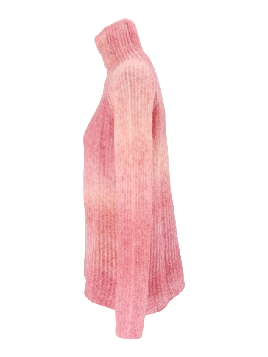Pulovere ENGLISH RIB TURTLENE CK - PRINTED YARN - Img 2