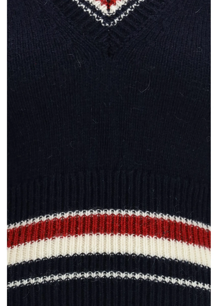 Pulovere Hector striped V-neck Vest - Img 3