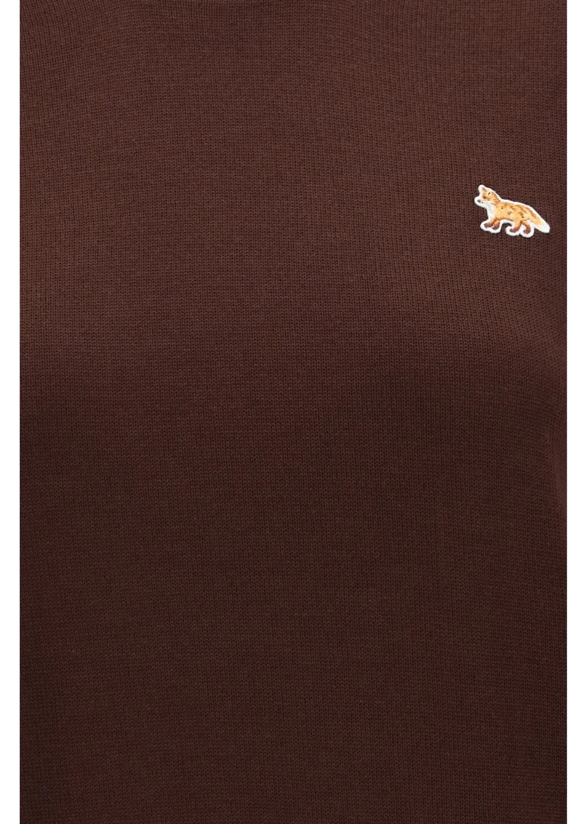 Pulovere MAISON KITSUNÉ Baby Fox Merino Jumper - Img 3