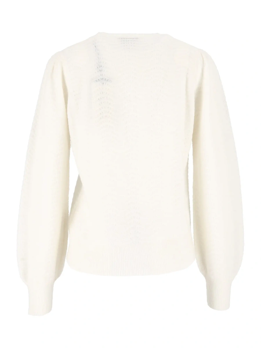 Pulovere MARIENNE WAVE SOFT-10 OFF WHITE - Img 3