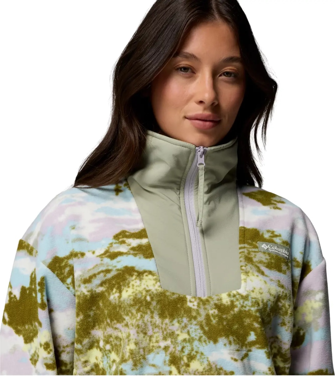 Pulovere Sequoia Grove Printed Half Zip Fleece - Img 4