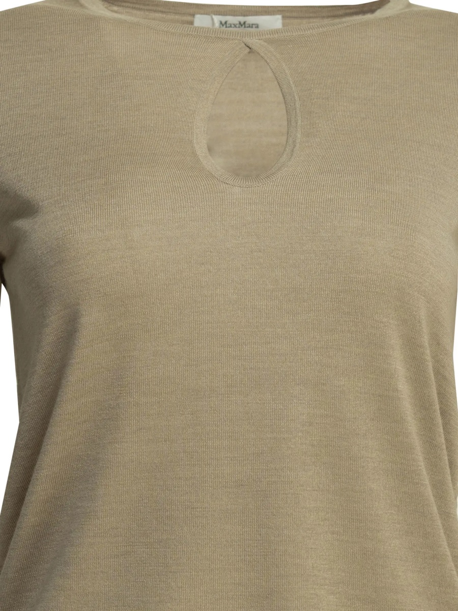 Pulovere Silk blend round neck sweater - Img 3