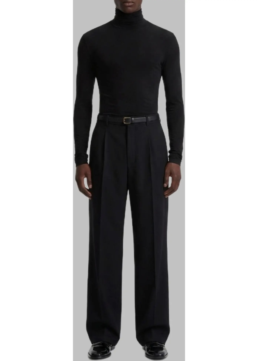 Pulovere Stretch Jersey Turtleneck Top - Img 2