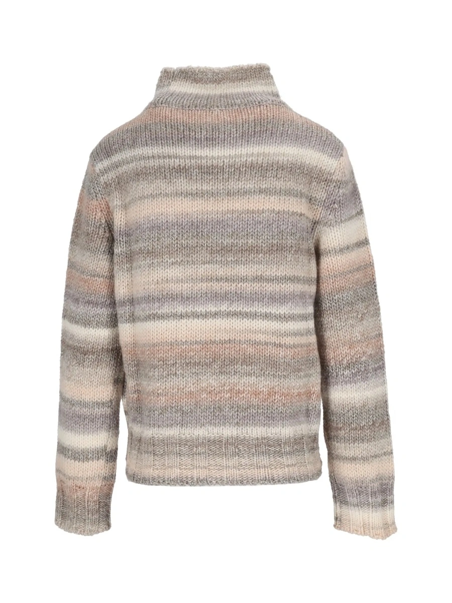 Pulovere TURTLENECK IN PRINTE D YARN - Img 3
