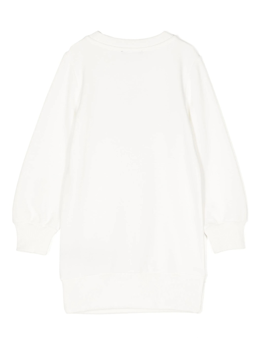 Rochie casual Balmain alba din bumbac - Img 2
