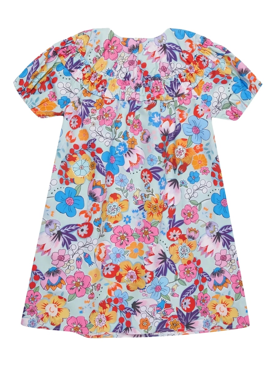 Rochie casual Marni albastra - Img 2