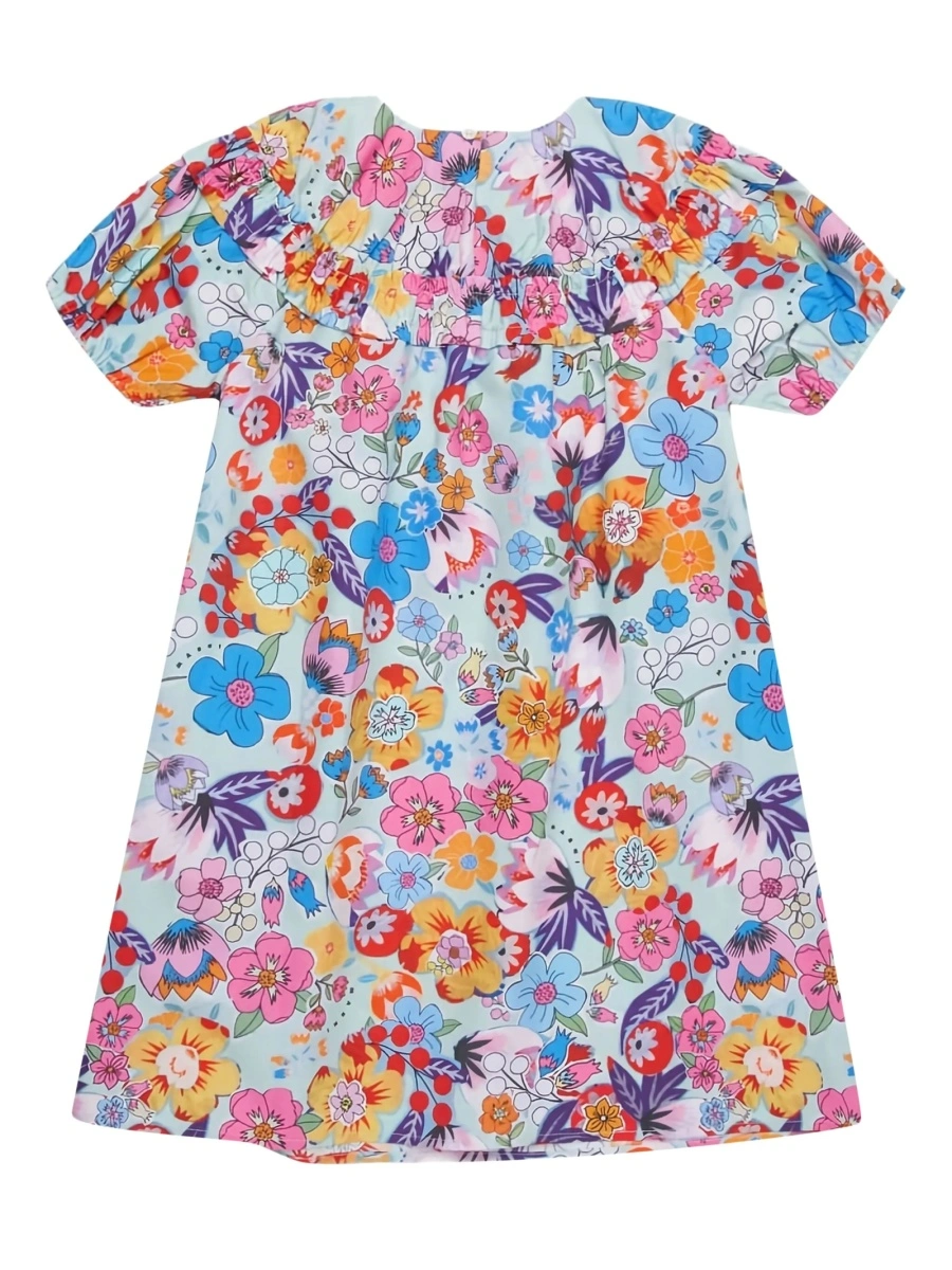 Rochie casual Marni albastra - Img 2