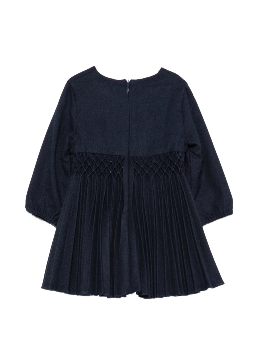 Rochie casual Tartine et Chocolat albastra din polyester si elastan - Img 2