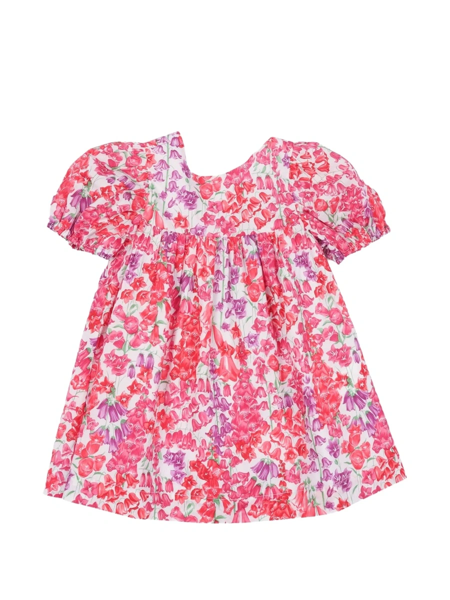 Rochie casual Tartine et Chocolat roz din bumbac - Img 2