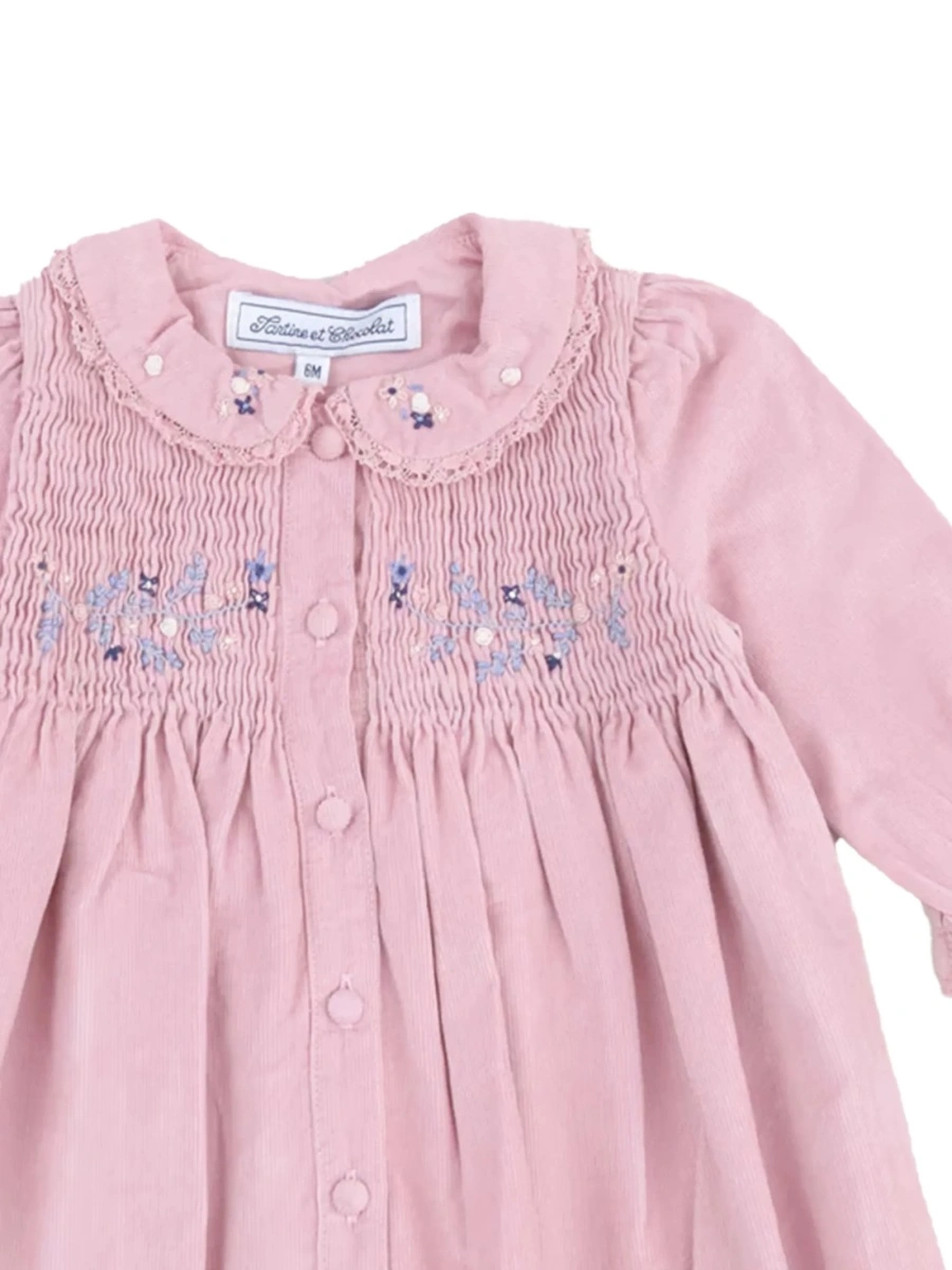 Rochie casual Tartine et Chocolat roz - Img 2