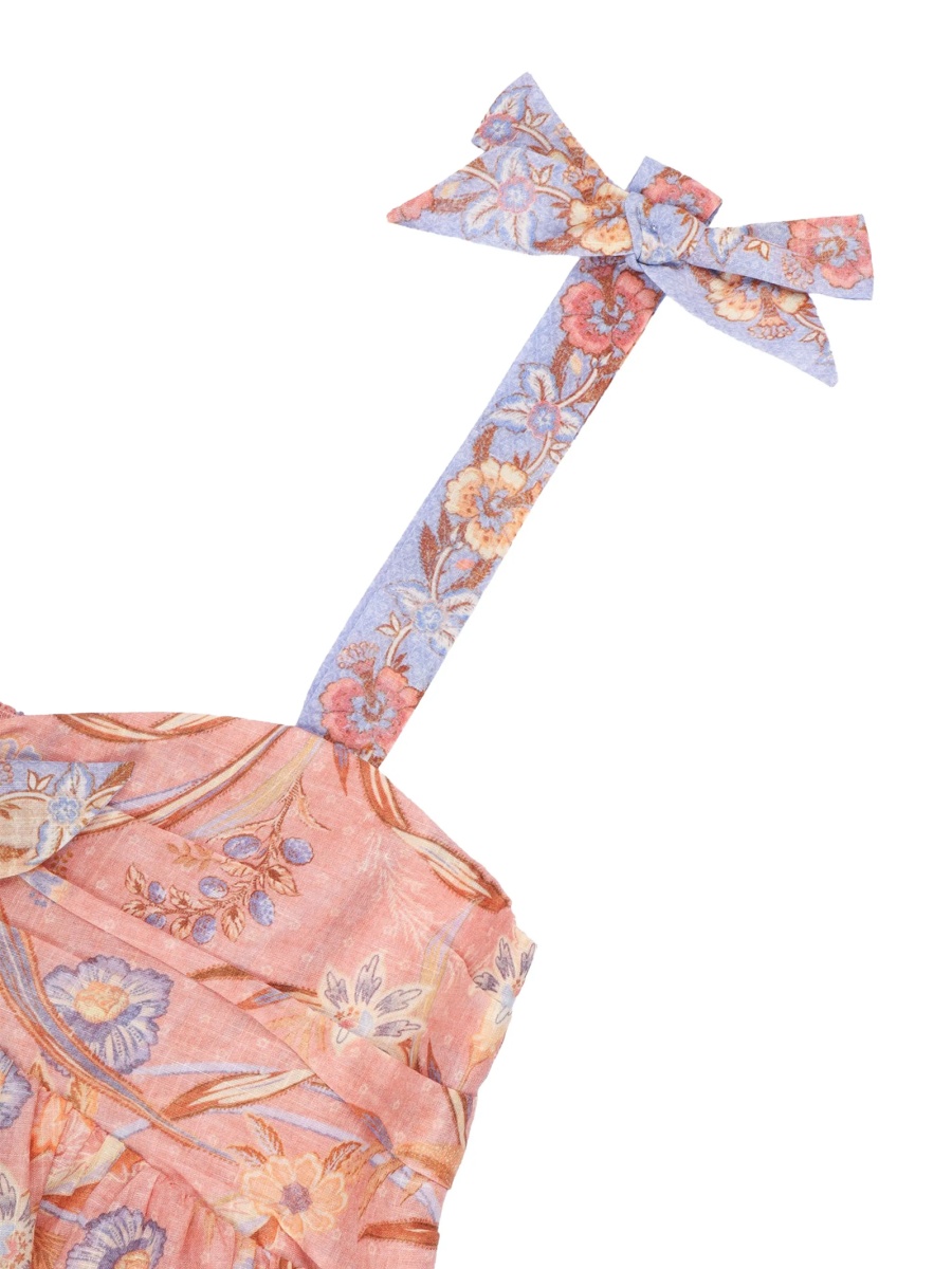 Rochie casual ZIMMERMANN roz din bumbac - Img 3