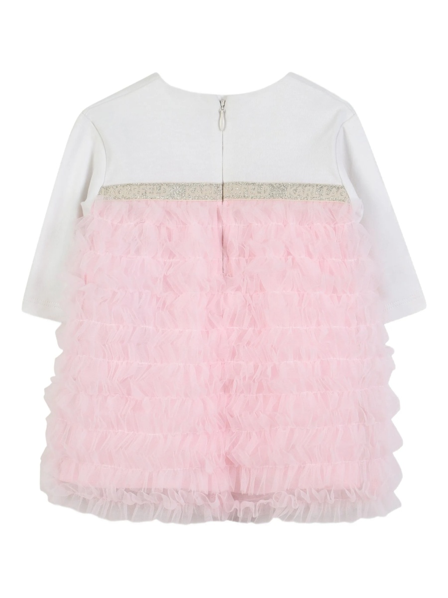 Rochie de eveniment Karl Lagerfeld alba - Img 2