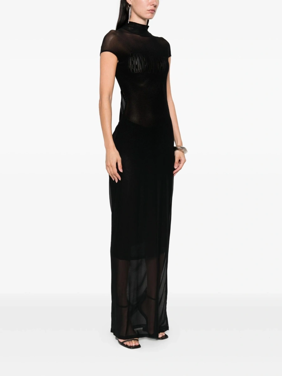 Rochie de ocazie Jean Paul Gaultier neagra - Img 3