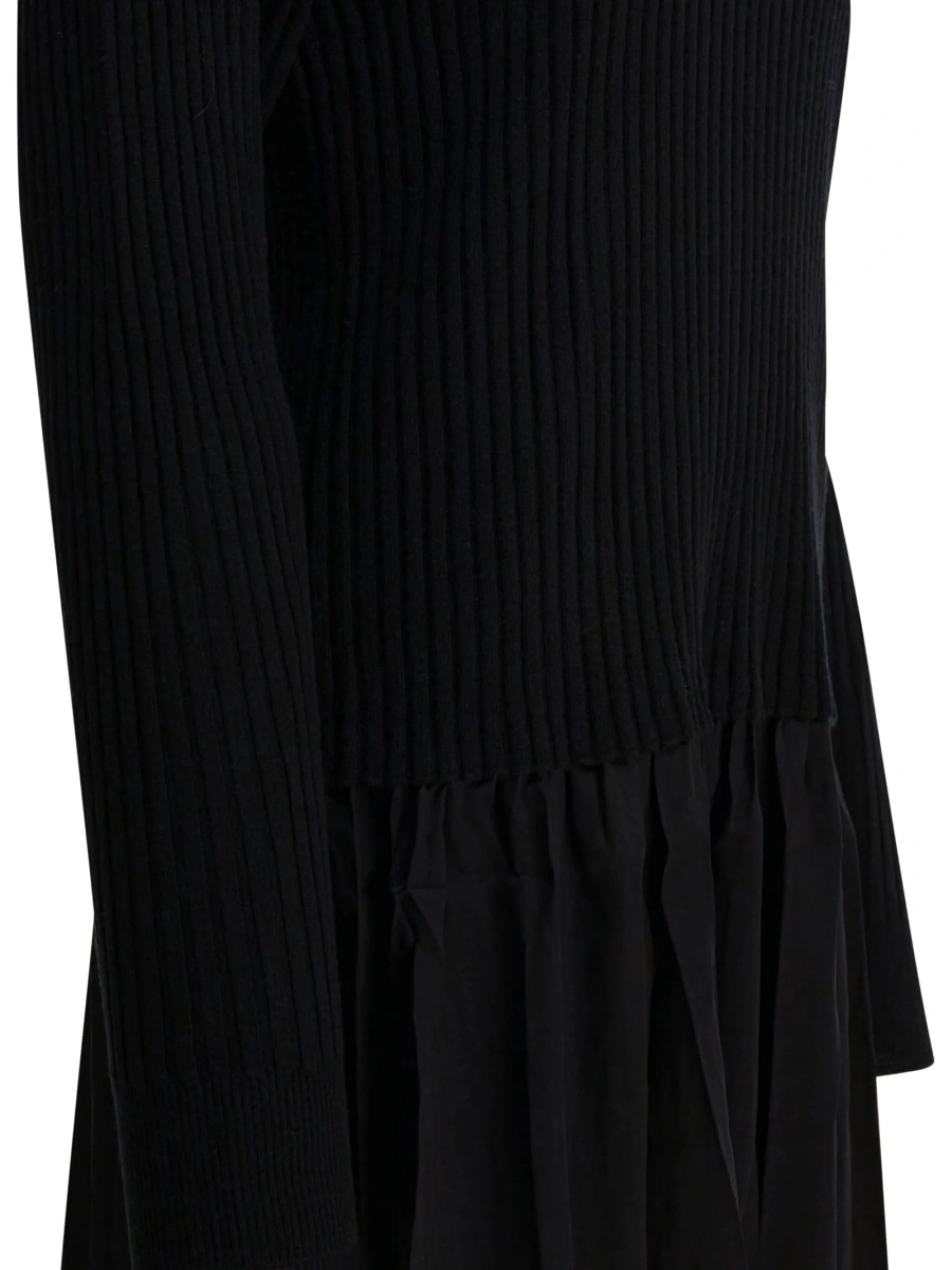 Rochie de ocazie Max&amp;Moi neagra din matase si elastan - Img 4