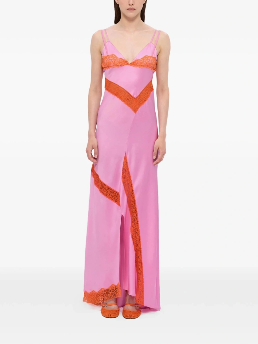 Rochie de ocazie MSGM roz - Img 2