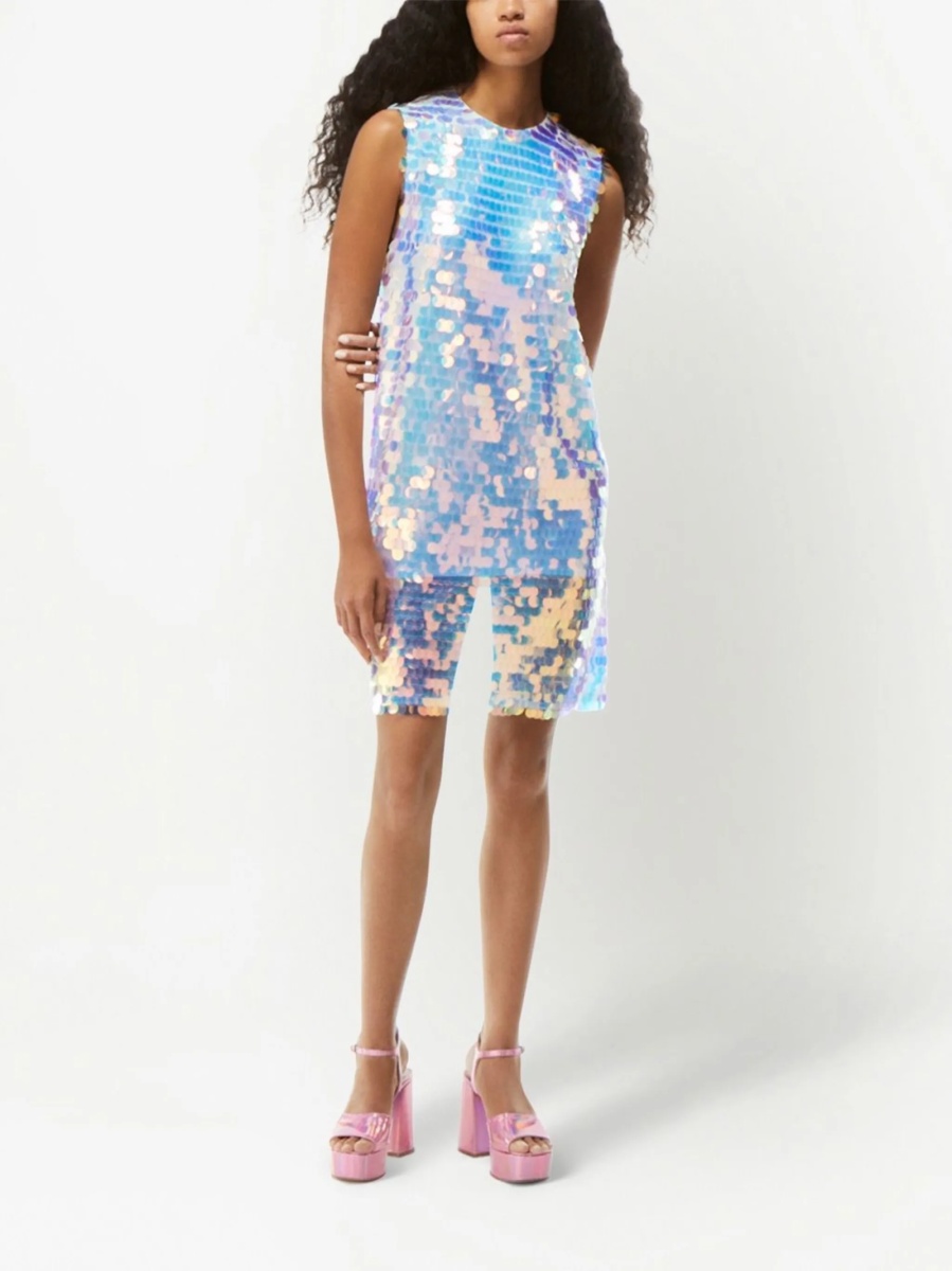 Rochie de ocazie Nina Ricci albastra - Img 2