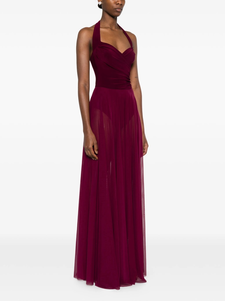 Rochie de ocazie NORMA KAMALI rosie - Img 3
