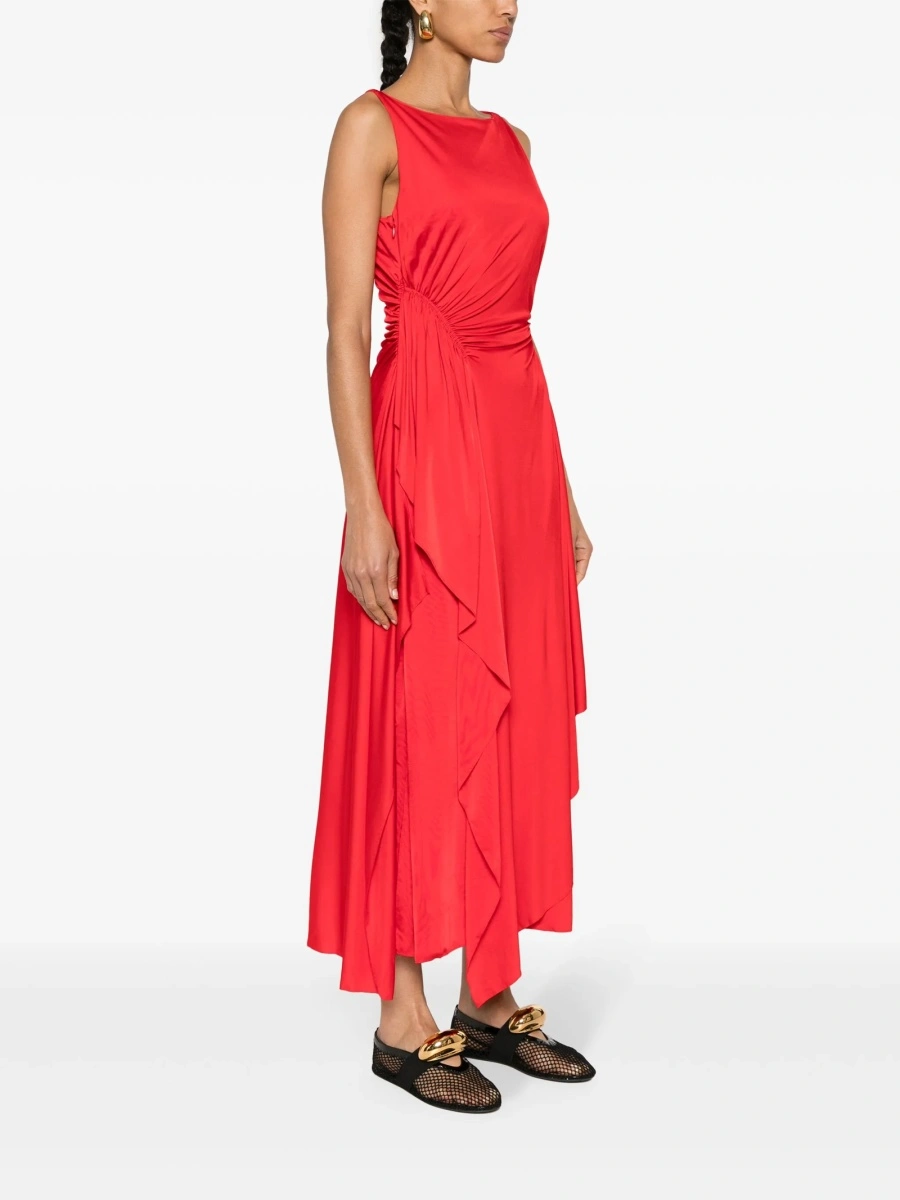 Rochie de seara Lanvin rosie - Img 3