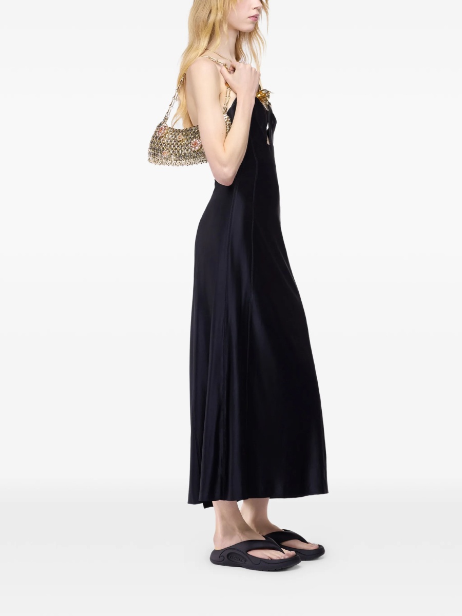 Rochie de seara RABANNE neagra - Img 3