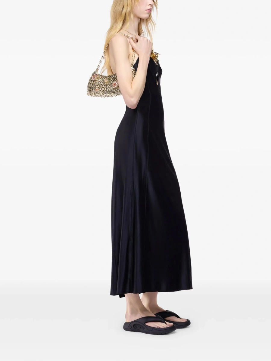 Rochie de seara RABANNE neagra - Img 3