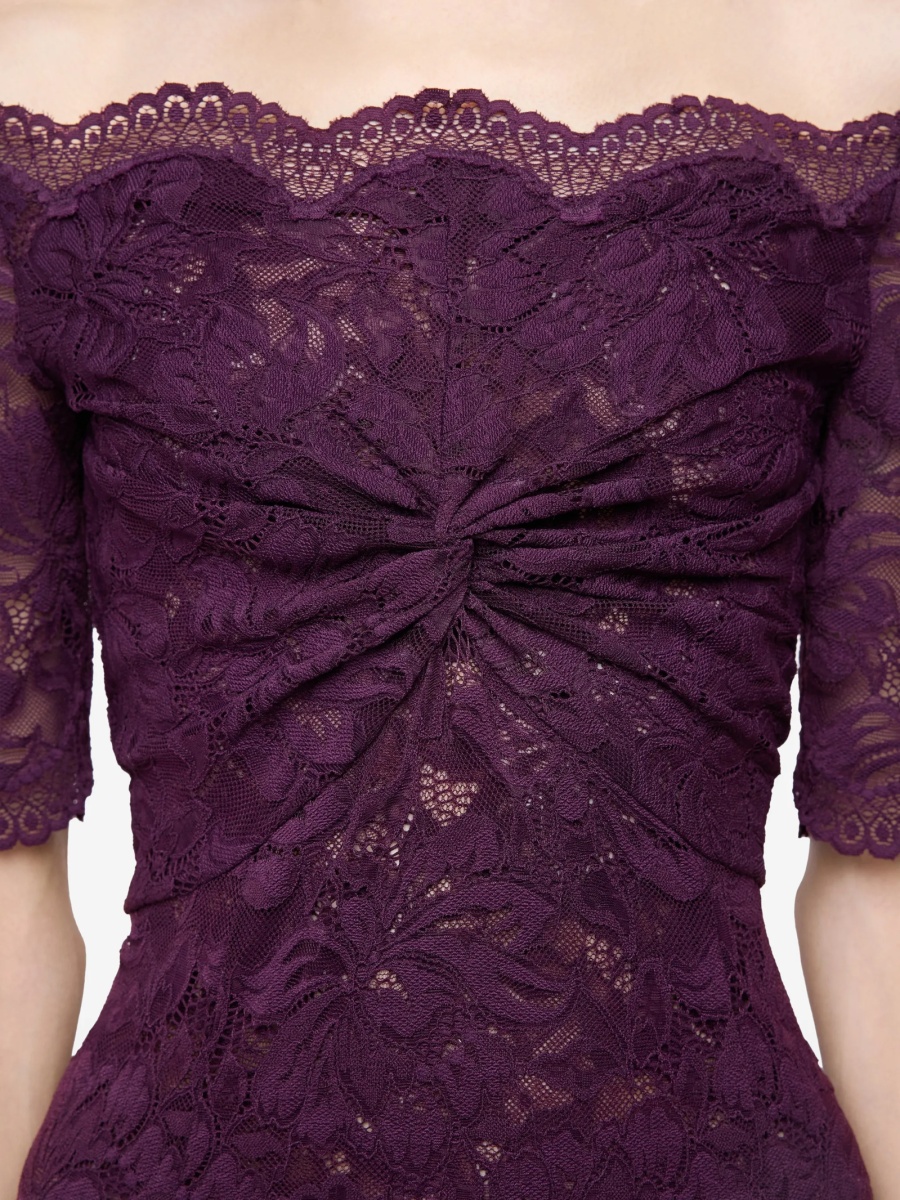 Rochie de seara RABANNE violet din elastan si poliamida - Img 5
