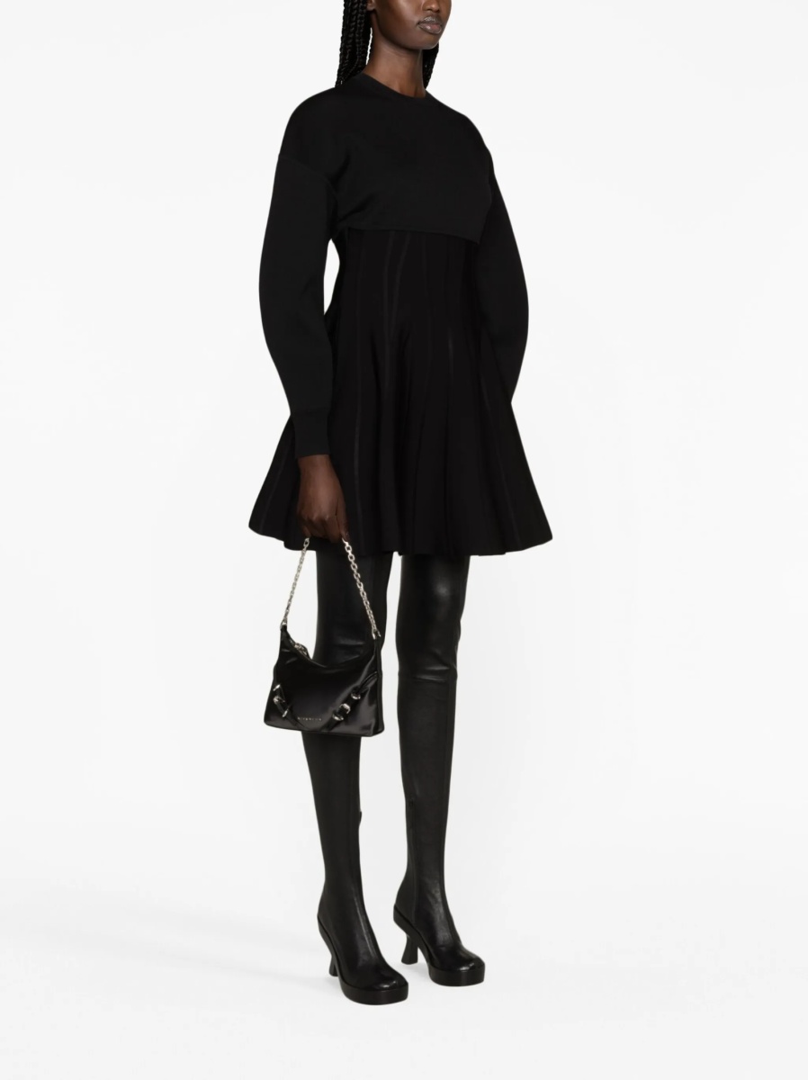 Rochie de zi Alexander McQueen neagra - Img 4