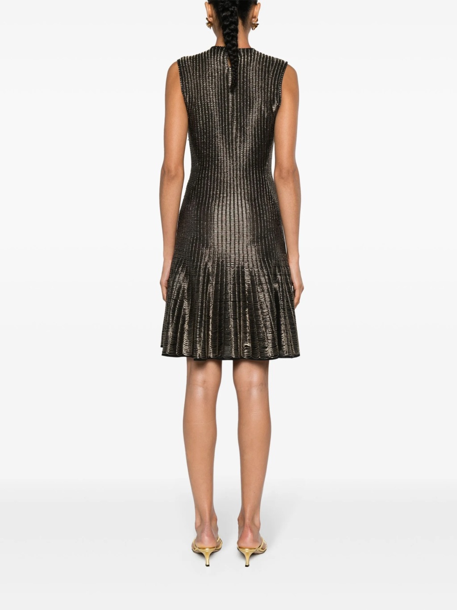 Rochie de zi Alexander McQueen neagra - Img 4