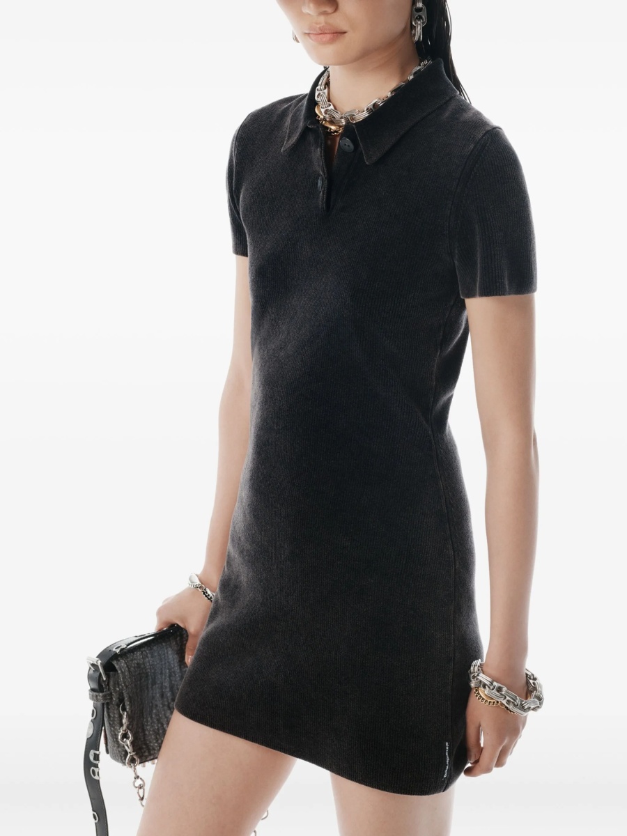 Rochie de zi Alexander Wang neagra - Img 4