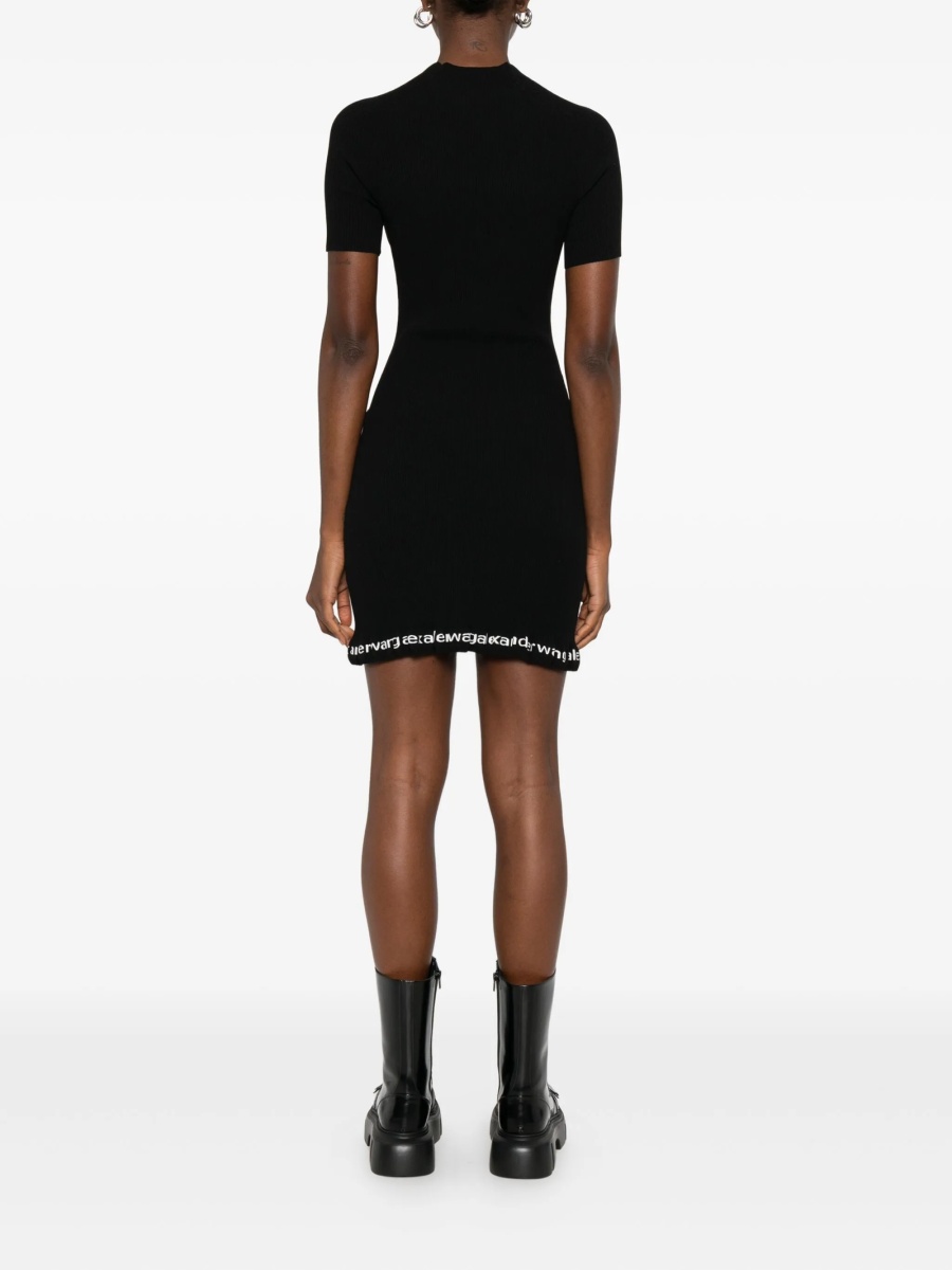 Rochie de zi Alexander Wang neagra - Img 4