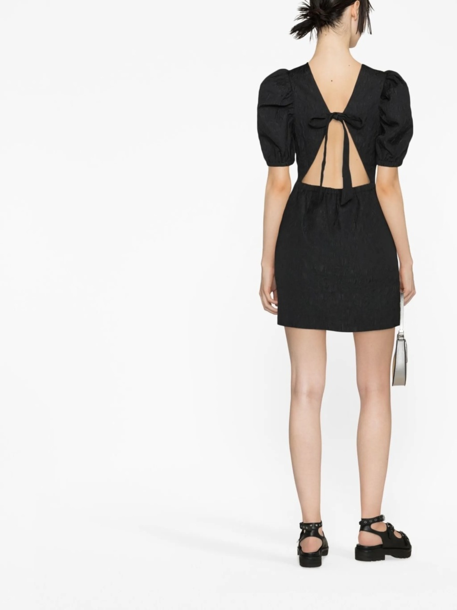 Rochie de zi Baum und Pferdgarten neagra din poliamida si polyester - Img 4
