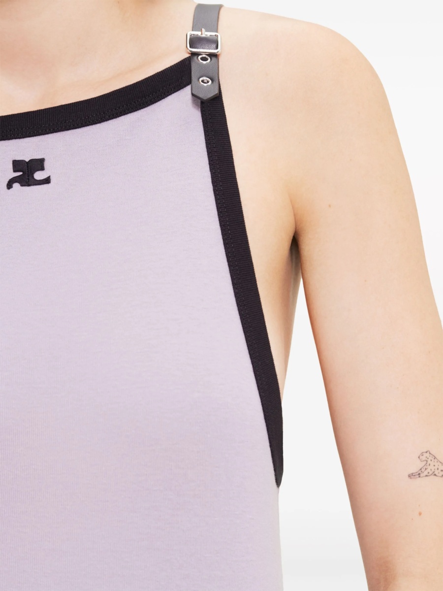 Rochie de zi COURRÈGES violet - Img 5