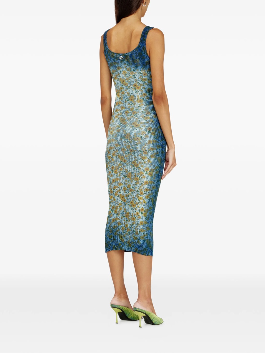 Rochie de zi Diesel albastra - Img 3