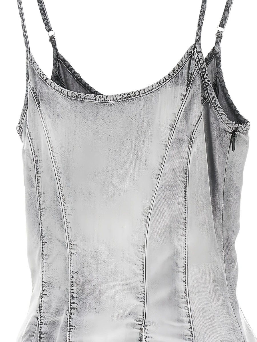Rochie de zi Diesel gri - Img 2