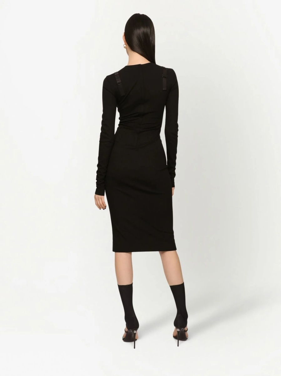 Rochie de zi Dolce &amp; Gabbana DNA neagra - Img 4